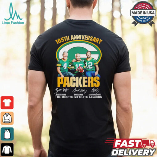 Green Bay Packers 195 Anniversary the men the myth the legends shirt