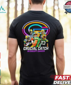 Green Bay Packers Crucial Catch Intercept Cancer NFL shirt