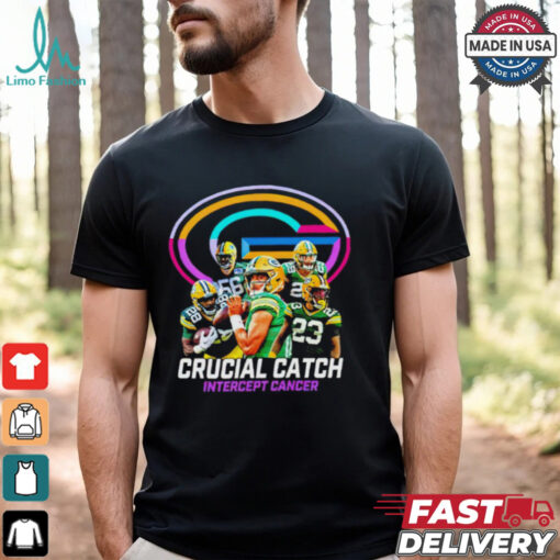 Green Bay Packers Crucial Catch Intercept Cancer NFL shirt