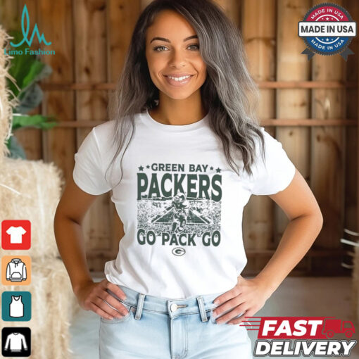 Green Bay Packers Gameday Go Back To Vintage Stadium Shirt