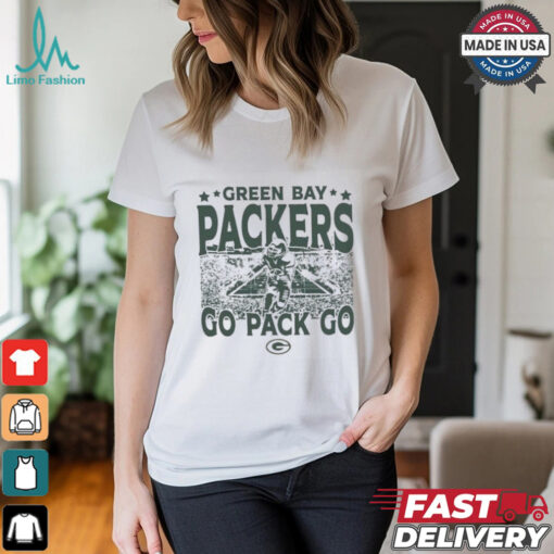 Green Bay Packers Gameday Go Back To Vintage Stadium Shirt