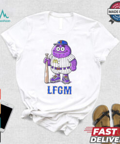 Grimace Mets baseball mascot beautiful monster shirt