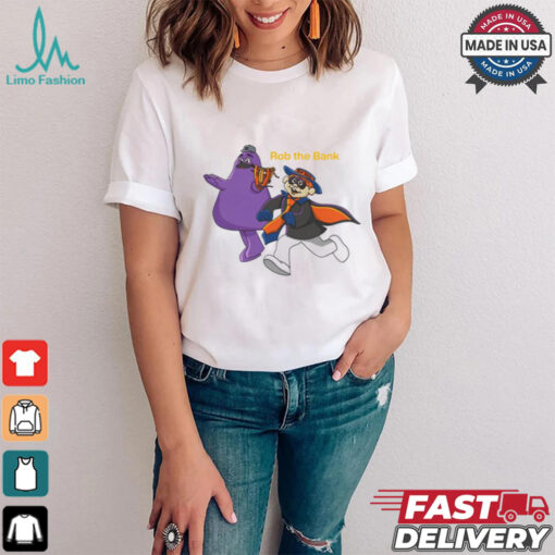 Grimace Monster Rob The Bank Shirt
