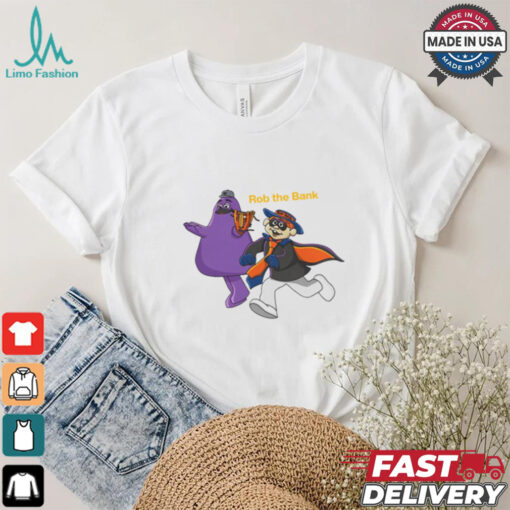 Grimace Monster Rob The Bank Shirt