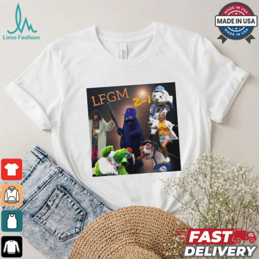 Grimace New York Mets victory LFGM 2 1 shirt