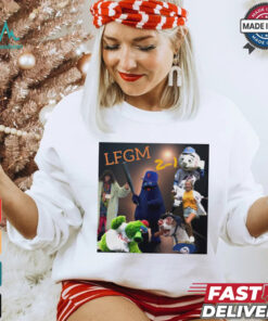 Grimace New York Mets victory LFGM 2 1 shirt