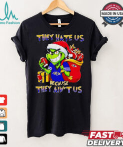 Grinch Ravens they hate us because they ain’t us Christmas shirt