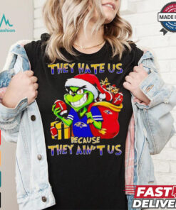 Grinch Ravens they hate us because they ain’t us Christmas shirt