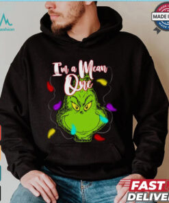 Grinch With Light I’m A Mean One Christmas T Shirt