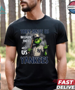 Grinch Yankees Baseball T Shirt
