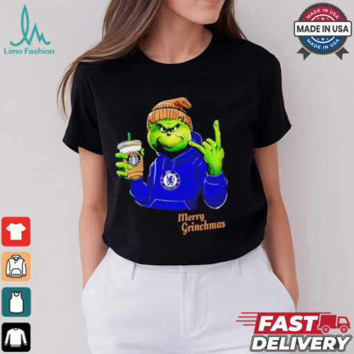 Grinch drink Starbucks Chelsea merry Christmas shirt