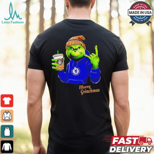 Grinch drink Starbucks Chelsea merry Christmas shirt