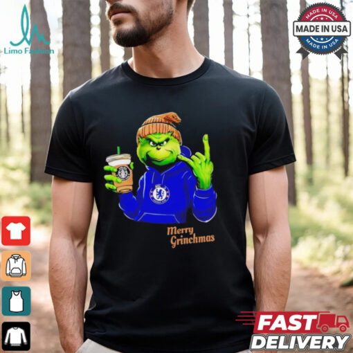 Grinch drink Starbucks Chelsea merry Christmas shirt