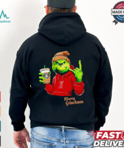 Grinch drink Starbucks Liverpool merry Christmas shirt