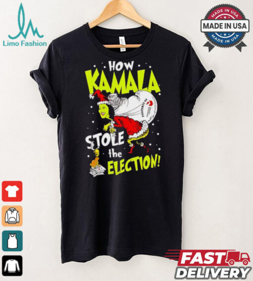 Grinch how Kamala stole the election Christmas shirt