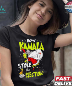 Grinch how Kamala stole the election Christmas shirt