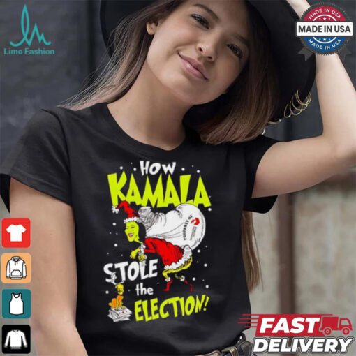 Grinch how Kamala stole the election Christmas shirt