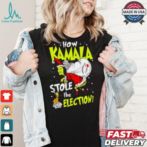 Grinch how Kamala stole the election Christmas shirt