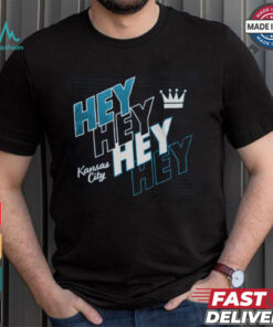 HEY HEY HEY HEY Kansas City Royals October Ready Postseason 2024  Shirt
