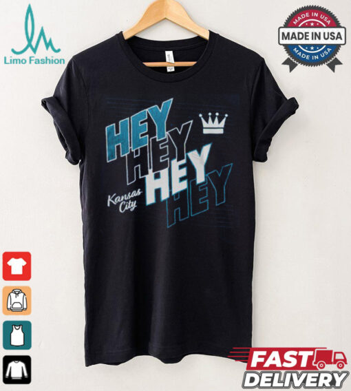 HEY HEY HEY HEY Kansas City Royals October Ready Postseason 2024  Shirt