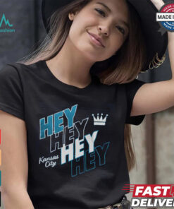 HEY HEY HEY HEY Kansas City Royals October Ready Postseason 2024 Shirt