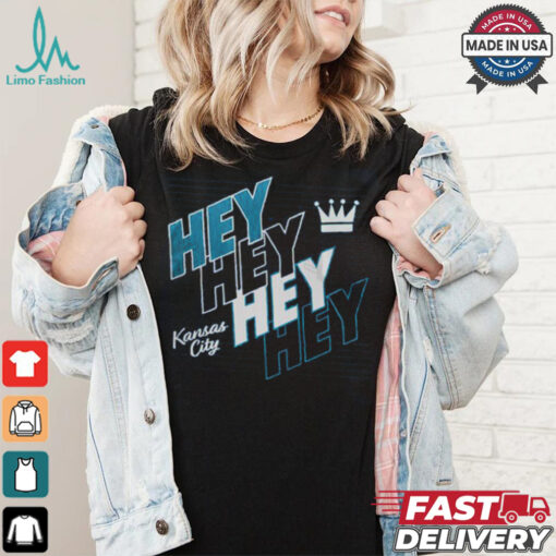 HEY HEY HEY HEY Kansas City Royals October Ready Postseason 2024  Shirt