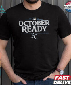 HEY HEY HEY HEY Kansas City Royals October Ready Postseason 2024  T Shirt