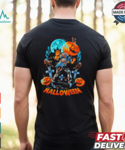 Halloween a pumpkin head shirt