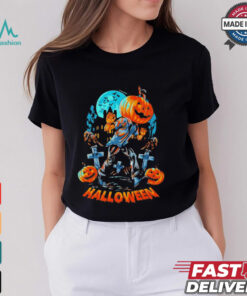 Halloween a pumpkin head shirt