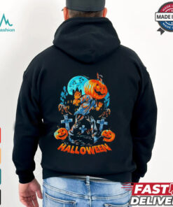 Halloween a pumpkin head shirt