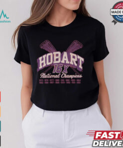 Hobart Vintage Lacrosse National Champs Shirt