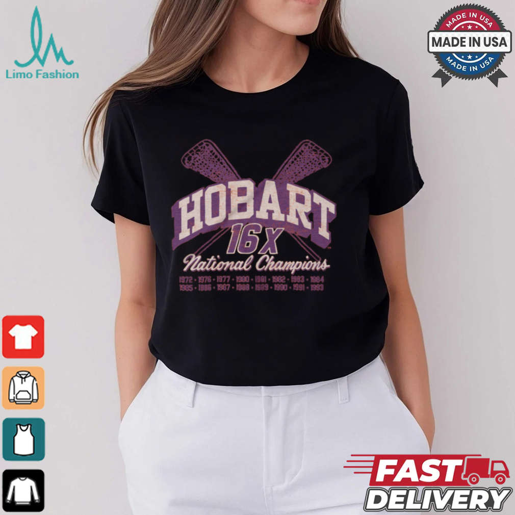 Hobart Vintage Lacrosse National Champs Shirt Hobart Vintage Lacrosse National Champs Shirt