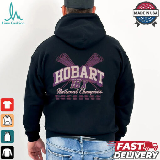 Hobart Vintage Lacrosse National Champs Shirt