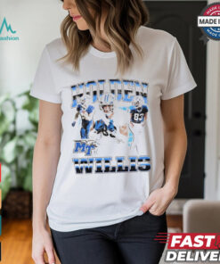 Holden Willis Middle Tennessee Blue Raiders graphic shirt