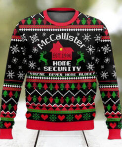 Home Alone McCallister Home Security Christmas Ugly Sweater