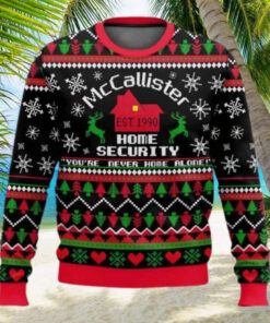 Home Alone McCallister Home Security Christmas Ugly Sweater