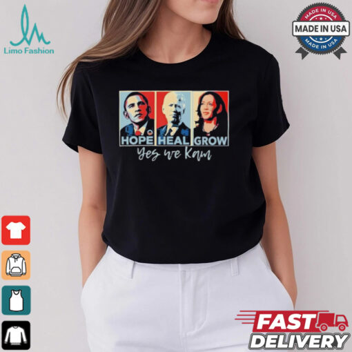 Hope Heal Grow President Kamala Harris 2024 Shirt