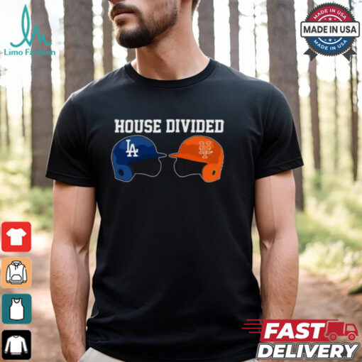 House Divided Los Angeles Dodgers Vs New York Mets Shirt