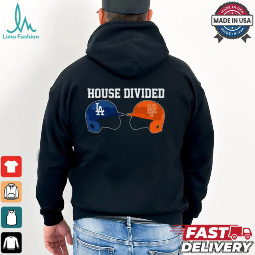House Divided Los Angeles Dodgers Vs New York Mets Shirt