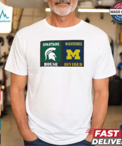 House Divided Michigan State Spartans Vs Michigan 2024 Shirt