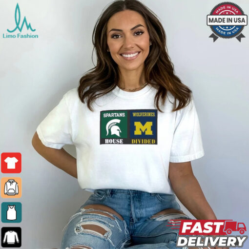 House Divided Michigan State Spartans Vs Michigan 2024 Shirt