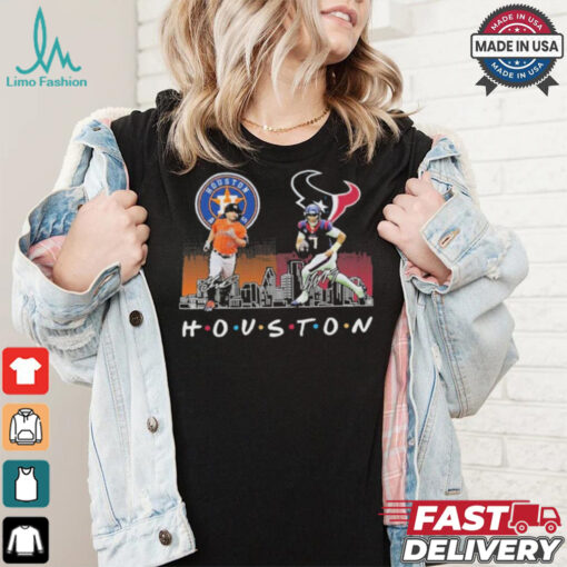 Houston Astros Baseball Houston Texans Football The Friends The Proud T Shirt