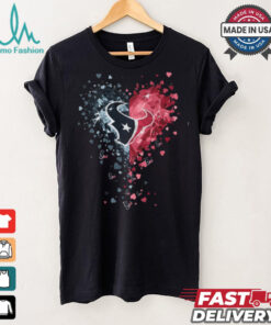 Houston Texans Crystal Heart Shirt