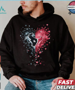 Houston Texans Crystal Heart Shirt