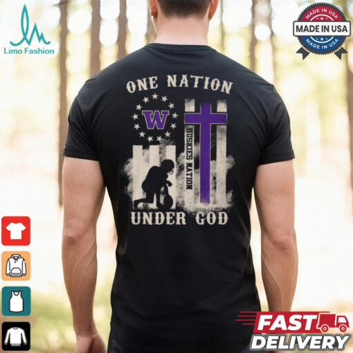 Huskies Nation Under God Shirt