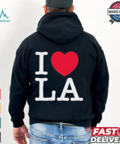 I Love LA Baseball Los Angeles Dodgers T Shirts