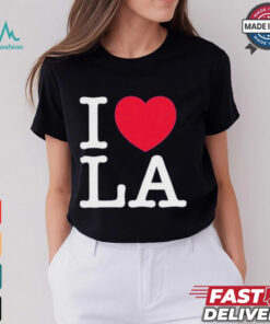 I Love LA Baseball Los Angeles Dodgers T Shirts