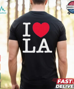 I Love LA Baseball Los Angeles Dodgers T Shirts