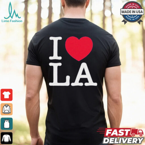 I Love LA Baseball Los Angeles Dodgers T Shirts