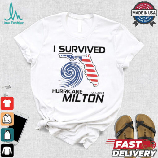 I Survived Hurricane Milton 2024 Florida Strong Survivor shirt